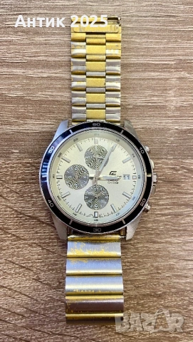 Casio Edifice хронограф WR 100M – за части или за ремонт