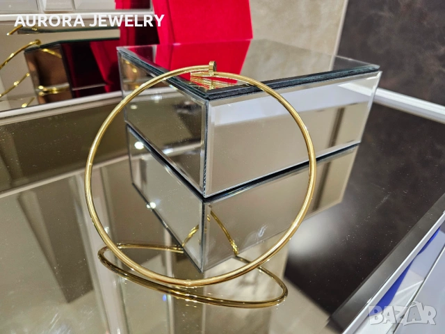 CARTIER Nail Juste un Clou Classic Gold Колие Пирон, снимка 4 - Колиета, медальони, синджири - 53238256