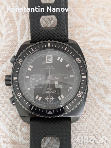 Zodiac ZO2921 Sea Dragon Chronograph Stealth, снимка 7 - Мъжки - 53271009