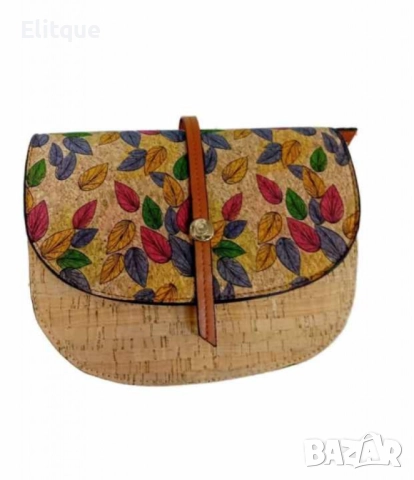 Интересна дамска чанта  на листа, снимка 3 - Чанти - 52854809