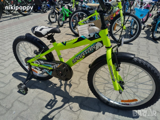 PASSATI Велосипед 20" SPARTAN жълт, снимка 3 - Велосипеди - 53773326