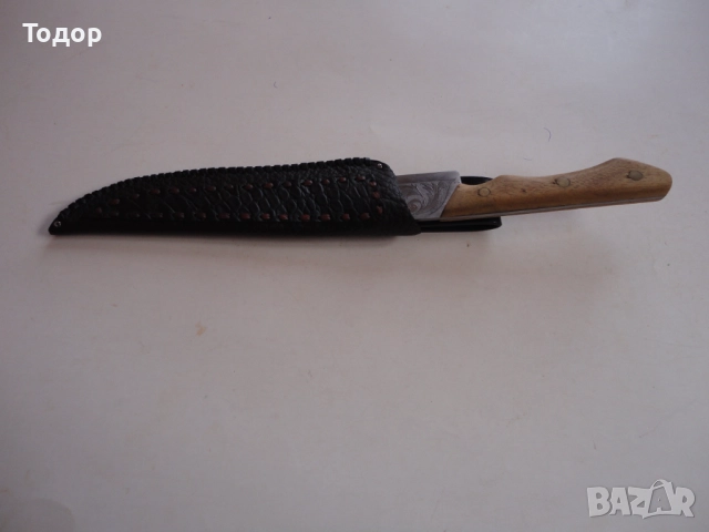 Невероятен ловен нож с кания 2, снимка 7 - Ножове - 52825270