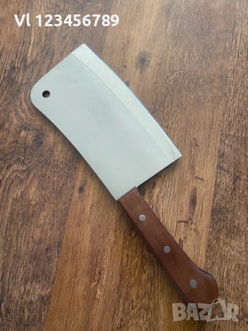 Висококачествен месарски сатър SUPPER DOLL -JAPAN-1000 гр, снимка 2 - Прибори за хранене, готвене и сервиране - 54131256