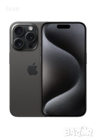 Iphone 15 Pro Max 256Gb Titan Black + слушалки., снимка 2 - Apple iPhone - 45858888