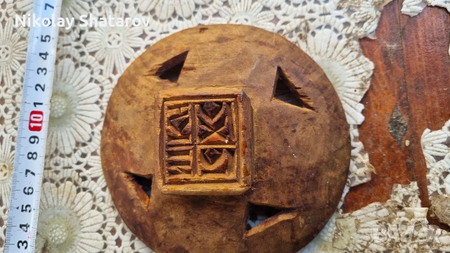 Посфор . Печат за хляб , снимка 6 - Антикварни и старинни предмети - 53632934