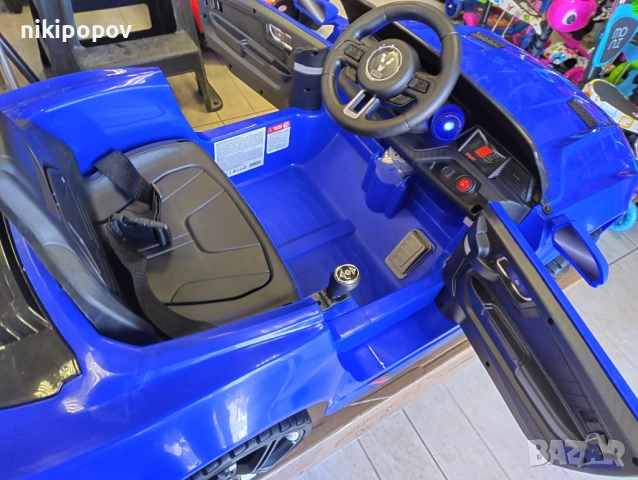 EU Акумулаторна кола 12V MONACO син, снимка 7 - Други - 53849829