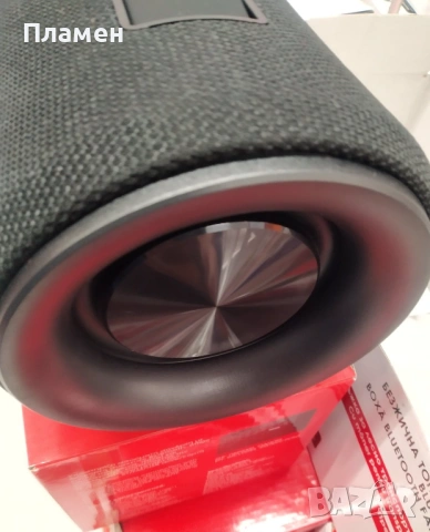 Преносимa Bluetooth , тонколона, usb TF card FM и дълбок бас, 10 вата, снимка 4 - Слушалки и портативни колонки - 53343753