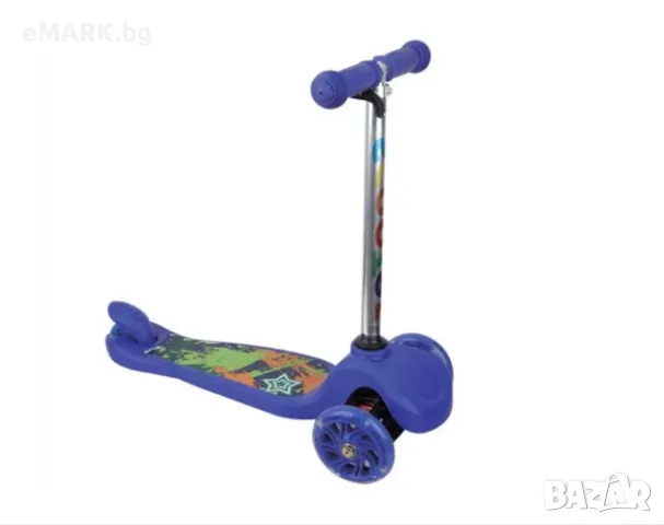Детски скутер –триколка с LED светлини до 50 кг., снимка 1
