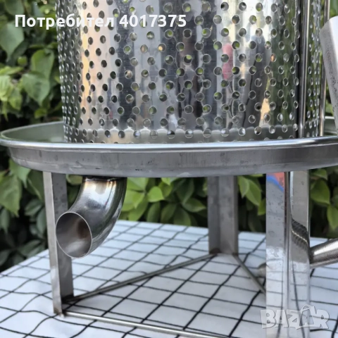 Ръчна преса за грозде,сокове,плодове ,мед 15л, снимка 6 - Други стоки за дома - 51586761