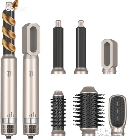 Многофункционален сешоар 6 в 1, професионален комплект четки за стилизиране, снимка 3 - Сешоари - 49873219