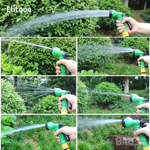 Мултифункционален градински пистолет за поливане – 6 режима на работа, ергономичен дизайн, снимка 5 - Други инструменти - 53371510