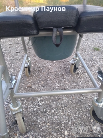 Луксозен санитарен  стол., снимка 6 - Тоалетни столове - 52716419