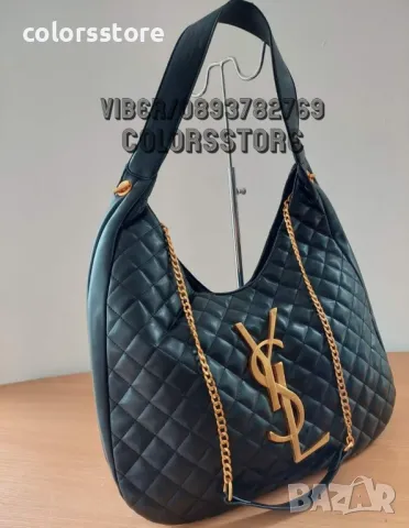 Черна чанта YSL код SG 336, снимка 3 - Чанти - 33112435