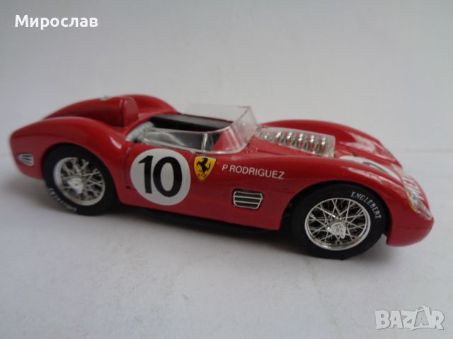 1:43 BRUMM FERRARI 250 TRS КОЛИЧКА ИГРАЧКА РАЛИ МОДЕЛ, снимка 3 - Колекции - 45525619