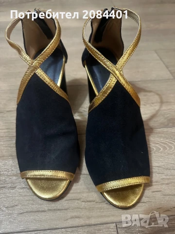 Елегантни сандали на ток Gabina 37 номер, снимка 4 - Сандали - 51020904