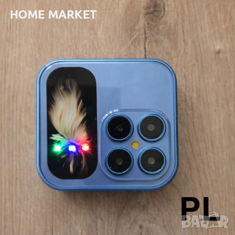 Промо комплект 1+1: AirPods Pro + i17 Pro сгъваем телефон | Dual SIM | Българско меню | 5 цвята, снимка 3 - Телефони с две сим карти - 53097194