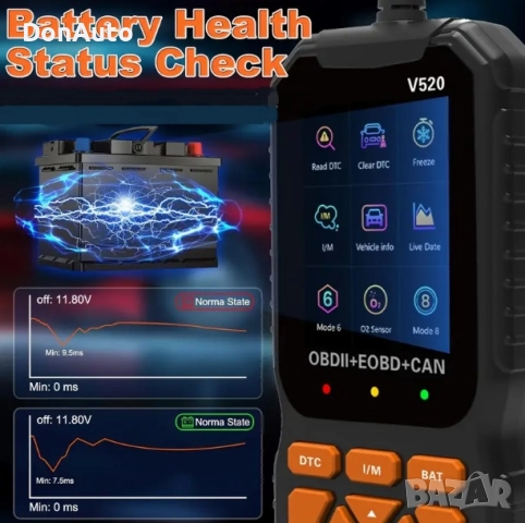 OBD 2 диагностичен скенер, снимка 4 - Аксесоари и консумативи - 51897657