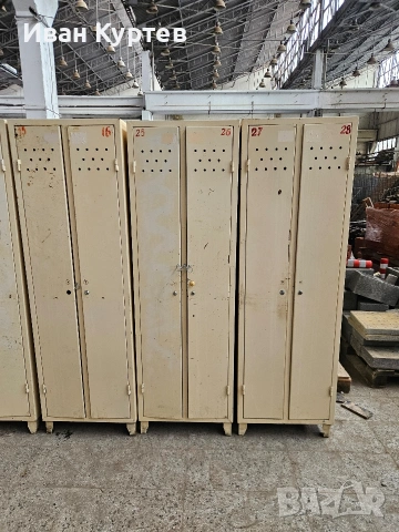 Индустриални Гардеробчета/шкафчета работни за съблекалня