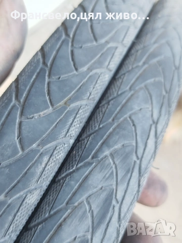28 цола гуми против пукане за велосипед колело schwalbe marathon plus , снимка 4 - Части за велосипеди - 54297988