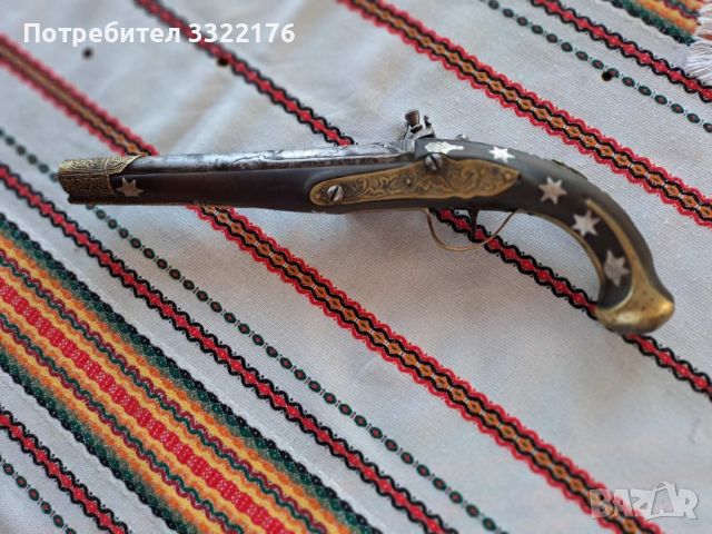 Автентичен пистолет Османска Империя , снимка 2 - Антикварни и старинни предмети - 45525906