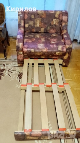 Разтегателен фотьойл 190/70 см, снимка 2 - Дивани и мека мебел - 53238038