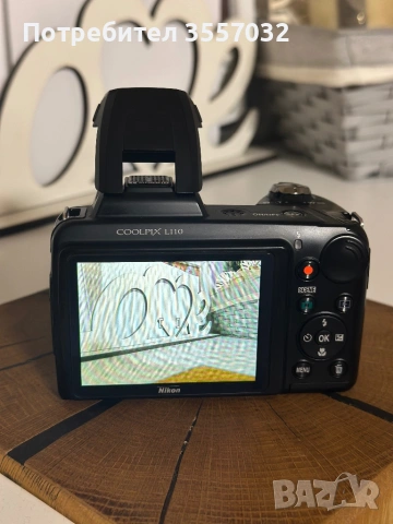 Фотоапарат Nikon Coolpix L110 КАТО НОВ !!! , снимка 4 - Фотоапарати - 54271384