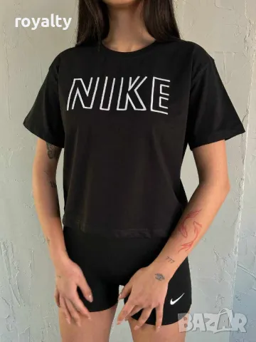 Nike черен къс дамски комплект , снимка 3 - Спортни екипи - 49941869