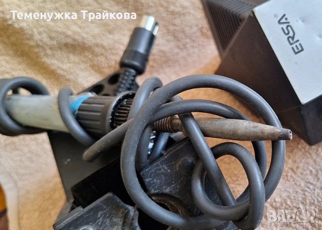 Аналогов поялник(Станция) ERSA ANALOG 60, снимка 3 - Друга електроника - 51432553