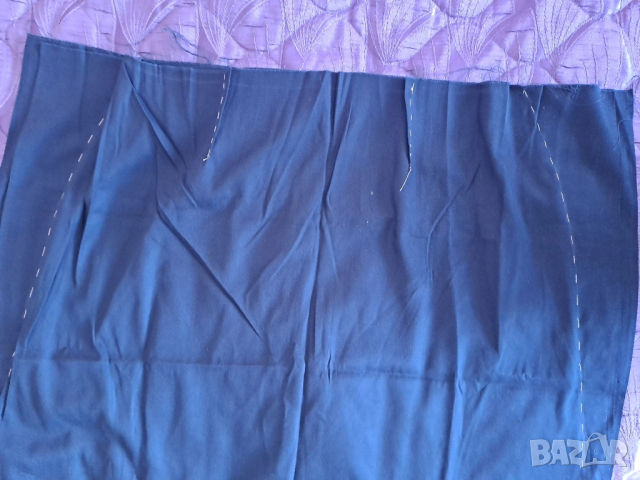 Скроена дамска пола за шиене голям размер XL-2XL, снимка 3 - Поли - 51569975