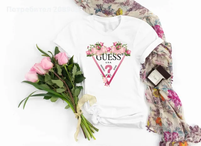 Дамски тениски GUESS/LIUJO/KARLLAGERFELD/KENZO, снимка 2 - Тениски - 48721674