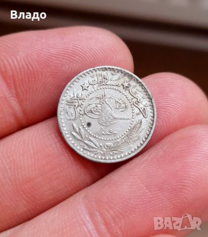 Османска монета 10 пара , снимка 2 - Нумизматика и бонистика - 45792795