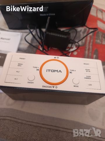 Будилник iTOMA DAB и FM радио Bluetooth, двойна аларма, снимка 7 - Други - 46719726