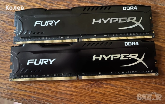 Kingston HyperX Fury DDR4 2x8GB, снимка 2 - RAM памет - 53408466