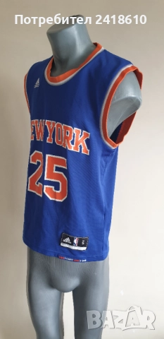 Adidas NBA Derrick ROSE New York # 25 I Mens Size S  ОРИГИНАЛ! МЪЖКИ  Баскетболен ПОТНИК!, снимка 8 - Спортни дрехи, екипи - 51483612