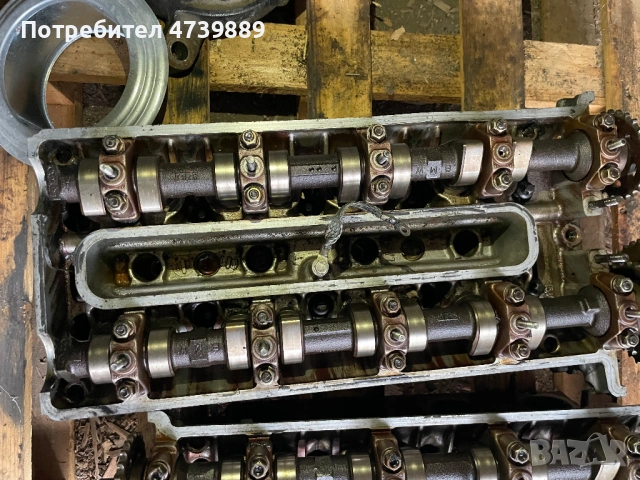 Продавам комплект цилиндрови глави с разпределителни валове BMW V8, снимка 5 - Части - 53499429