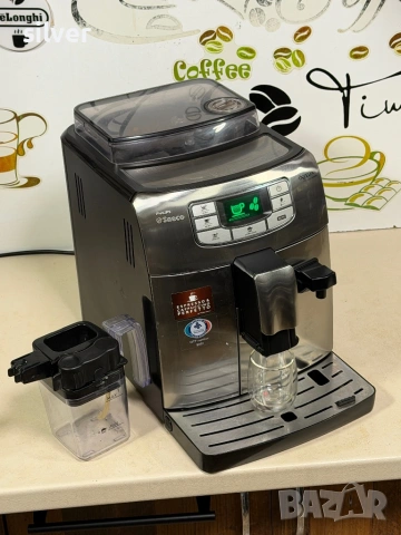 Кафемашина кафе автомат Saeco INTELİA ONE с гаранция, снимка 11 - Кафемашини - 53627871