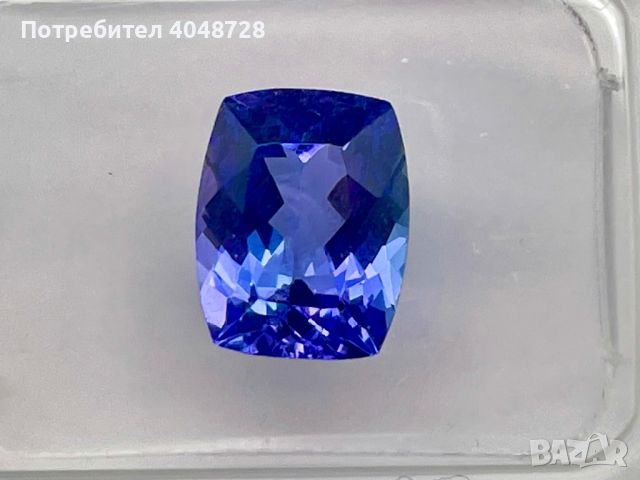 Инвестиционен естествен Танзанит 2.43ct. ALGT Сертификат, снимка 2 - Други - 45111570