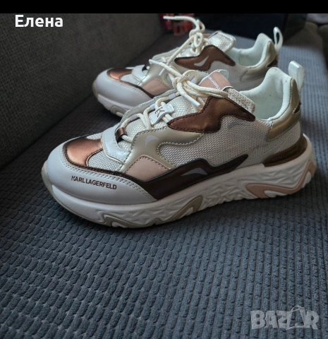Сникърси Karl lagerfeld , снимка 2 - Маратонки - 53896211