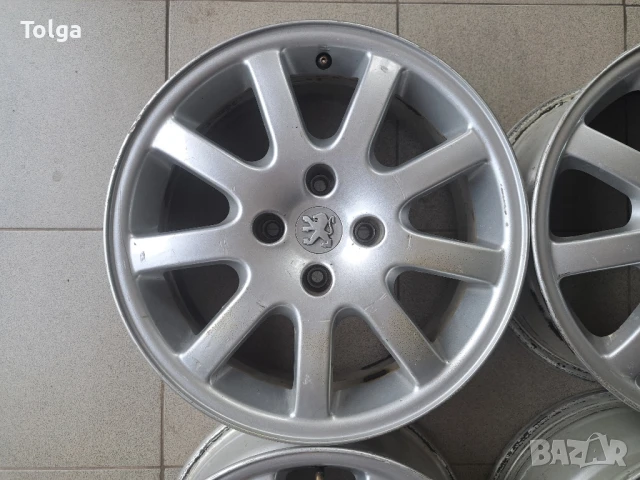 Алуминиеви джанти за Peugeot 16 4x108, снимка 5 - Гуми и джанти - 50123869