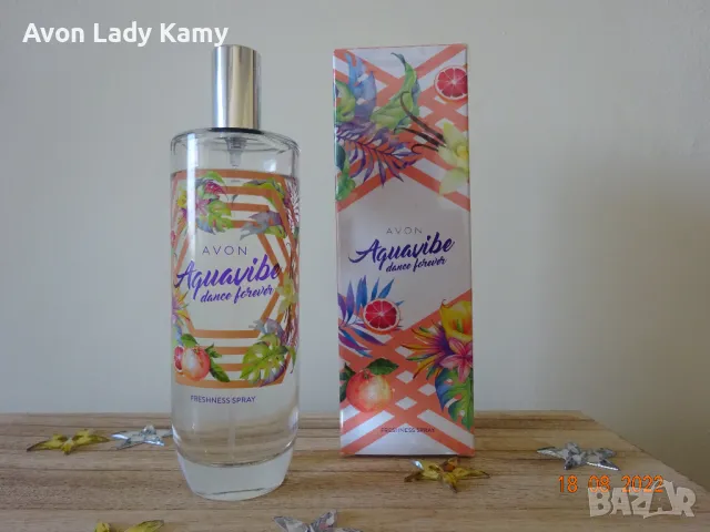 Aquavibe Dance Forever EDC 100мл Avon , снимка 1 - Дамски парфюми - 48445974