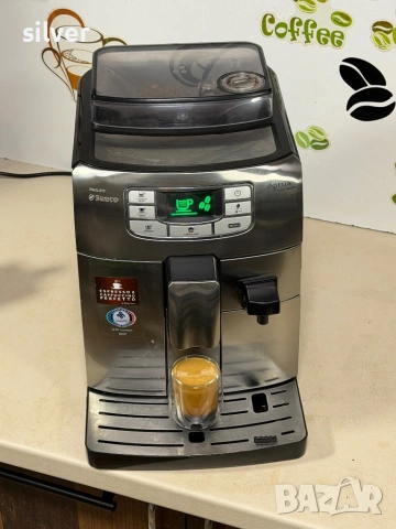 Кафемашина кафе автомат Saeco INTELİA ONE с гаранция, снимка 6 - Кафемашини - 53627871