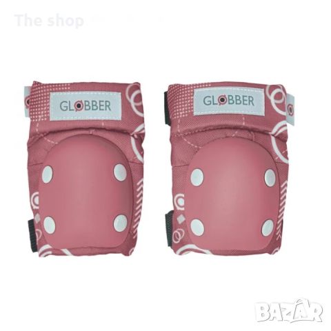 Комплект детски протектори за тротинетки, размер XXS – пастелно розови (004)