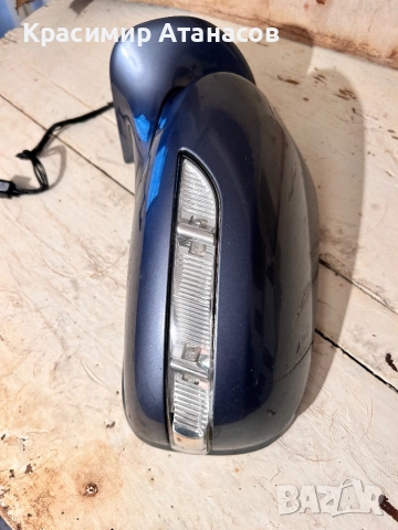 Странично огледало ляво за Мерцедес Е-класа W211. Фейслифт 2007г. , снимка 5 - Части - 52299379
