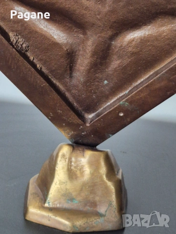 Авторска бронзова пластика „Ръце“ – Художествена скулптура (24.5 см) ​, снимка 4 - Антикварни и старинни предмети - 53294901