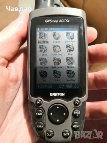 Навигация Garmin GPSmap 60CSx, снимка 2 - Garmin - 43241159