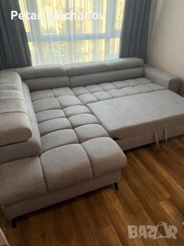 Разтегателен диван, снимка 5 - Дивани и мека мебел - 53698815