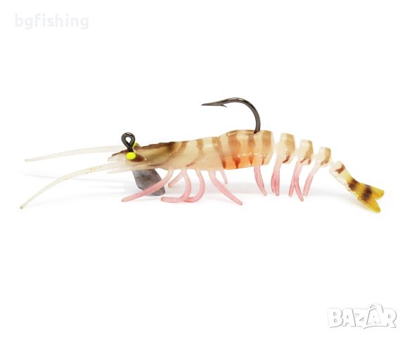 Силиконова скарида SeaBuzz Crazy Shrimp, снимка 10 - Такъми - 45435352