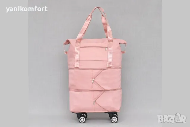 Пътна чанта за ръчен багаж 40 30 20 разтегателна с колелца, снимка 4 - Сакове - 49464025