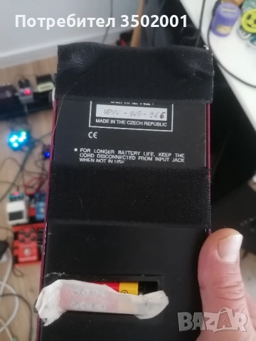 ефект педал George Dennis Optical Control Wah ефект педал, снимка 6 - Други - 52267336