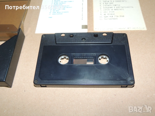 ANTHRAX PERSISTENCE OF TIME - аудио  касета, снимка 4 - Аудио касети - 51471595